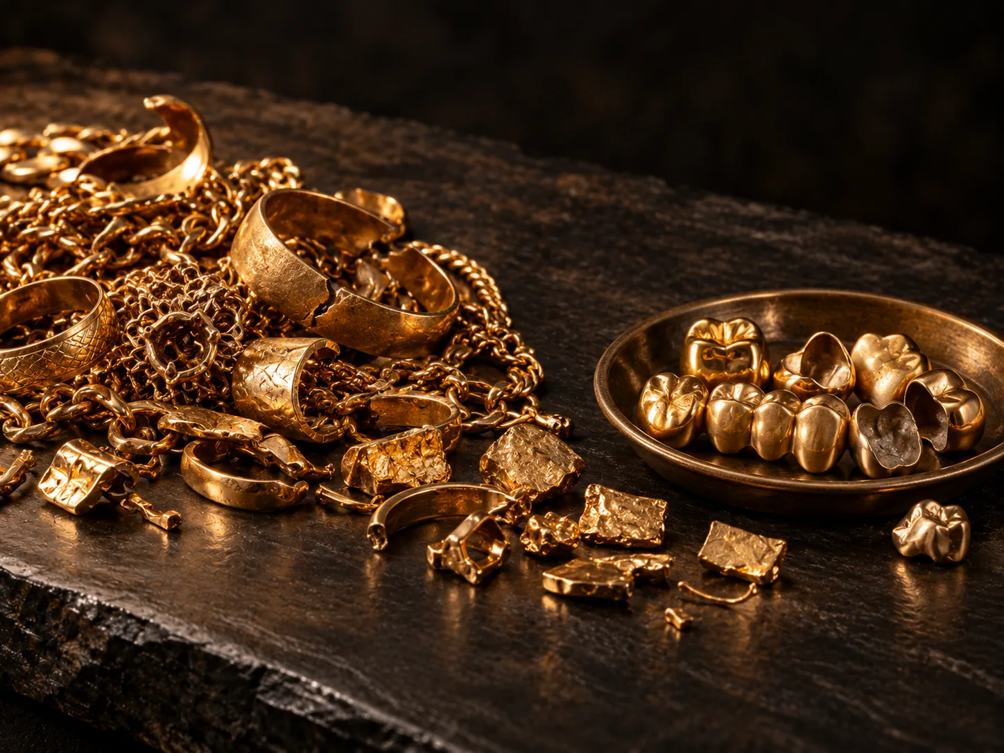 Zahngold, Altgold und Bruchgold Ankauf